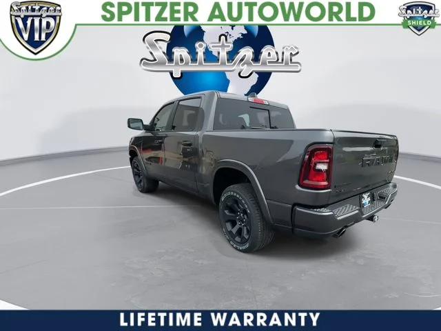 New 2026 Granite Crystal Metallic Clear-Coat Exterior Paint RAM Big Horn/Lone Star image 8