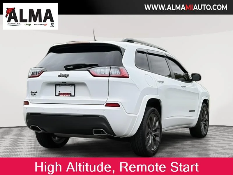 Certified Used 2020 Bright White Clearcoat Jeep High Altitude image 3
