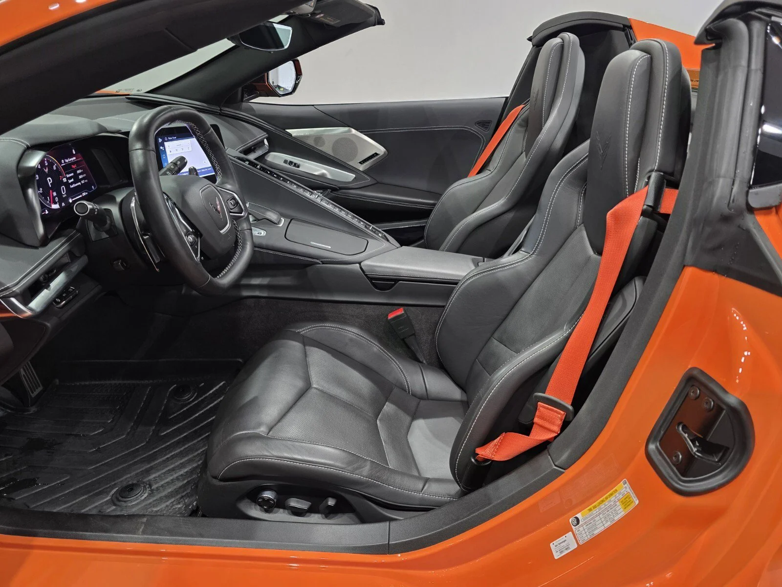 Used 2024 Amplify Orange Tintcoat Chevrolet Stingray Convertible 2LT image 6