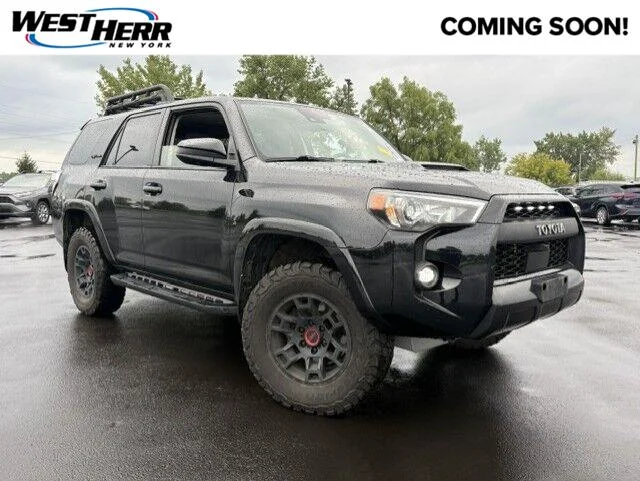 Used 2022 Midnight Black Metallic Toyota TRD Pro image 1