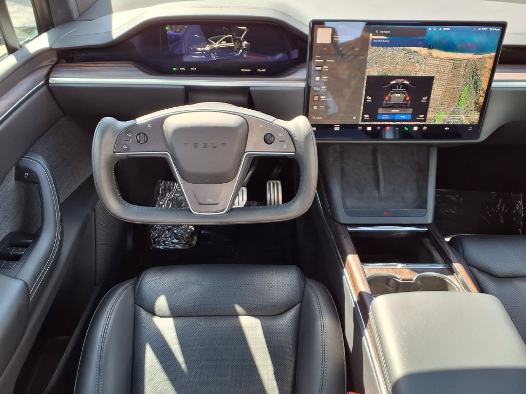 Used 2024 Gray Tesla AWD image 11