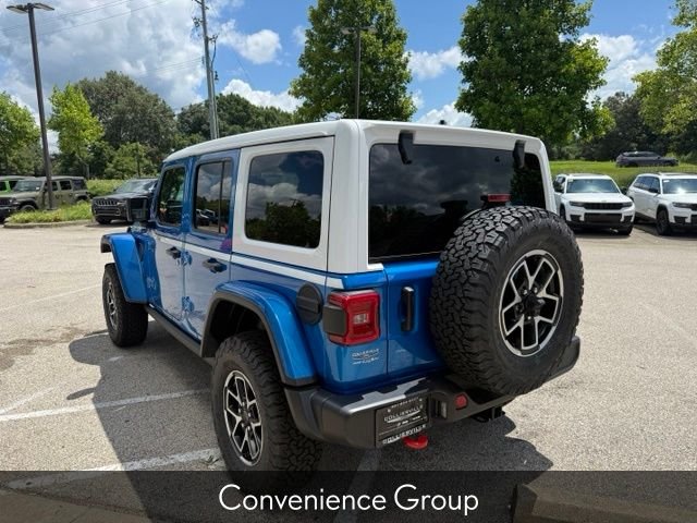 New 2026 Hydro Blue Pearl-Coat Exterior Paint Jeep Rubicon image 4