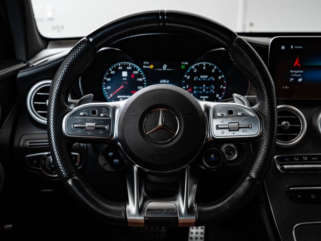 Used 2021 Selenite Grey Metallic Mercedes-Benz GLC 43 AMG® image 44