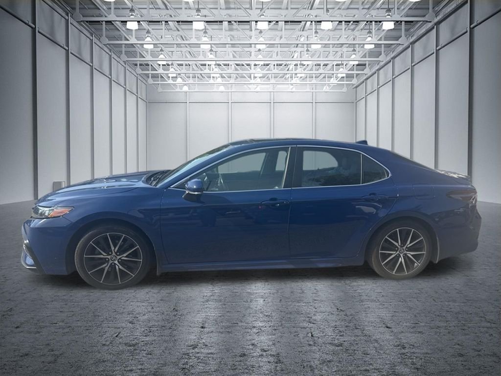 Used 2023 Blue Toyota SE image 2