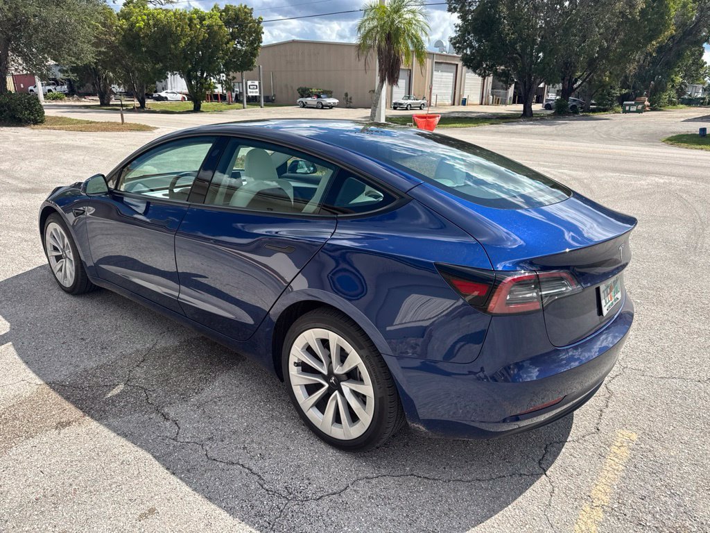 Used 2023 Deep Blue Metallic Tesla Base image 5
