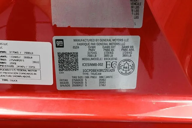 Certified Used 2024 Red Chevrolet Custom image 49