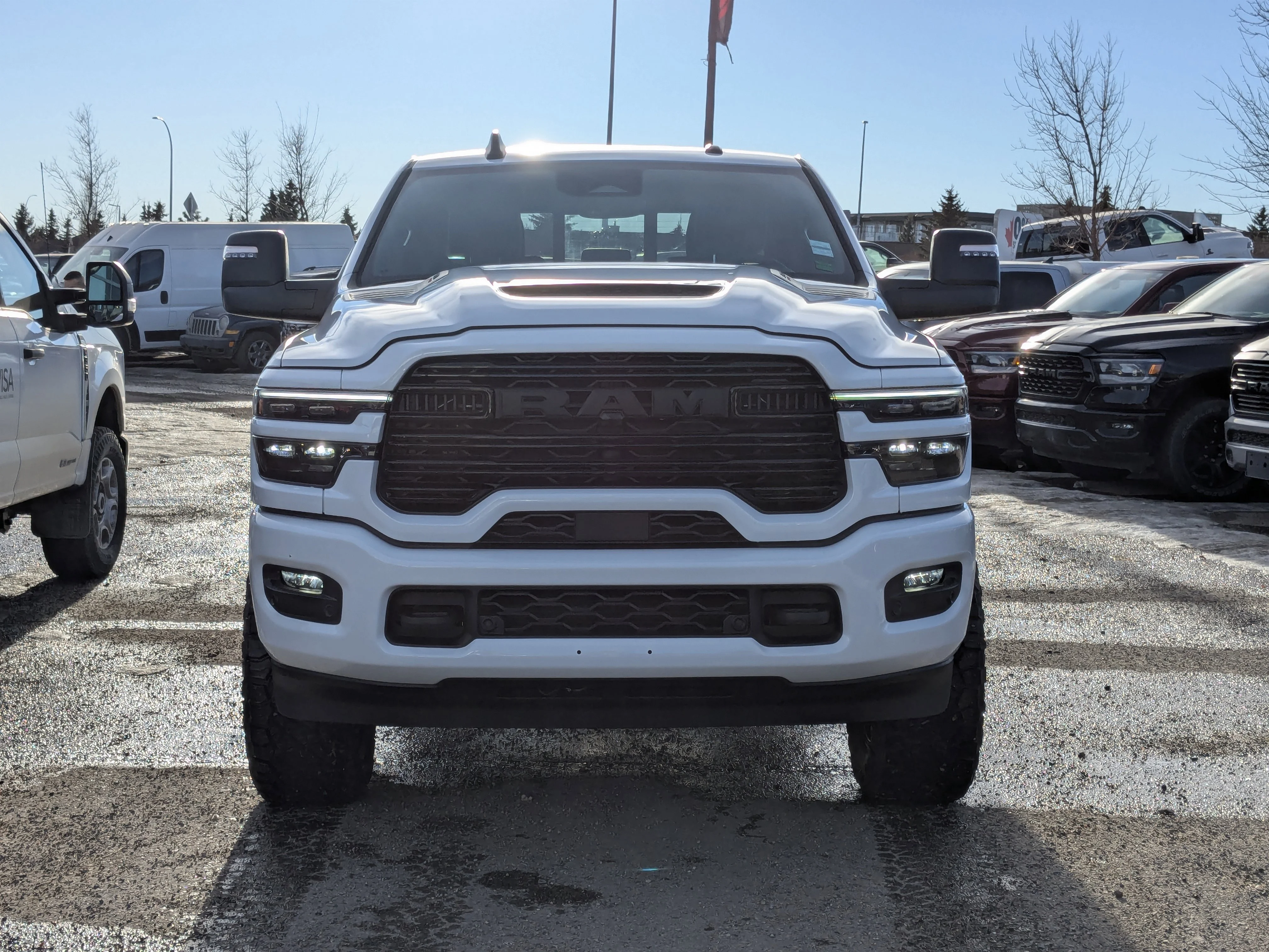 New 2026 White RAM Laramie - Night Edition - Level 1 + Grp - 6.7L Cummins HO & Tons More! image 3