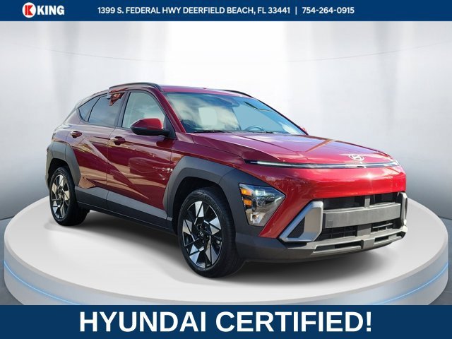 Certified Used 2024 Red Hyundai SEL image 1