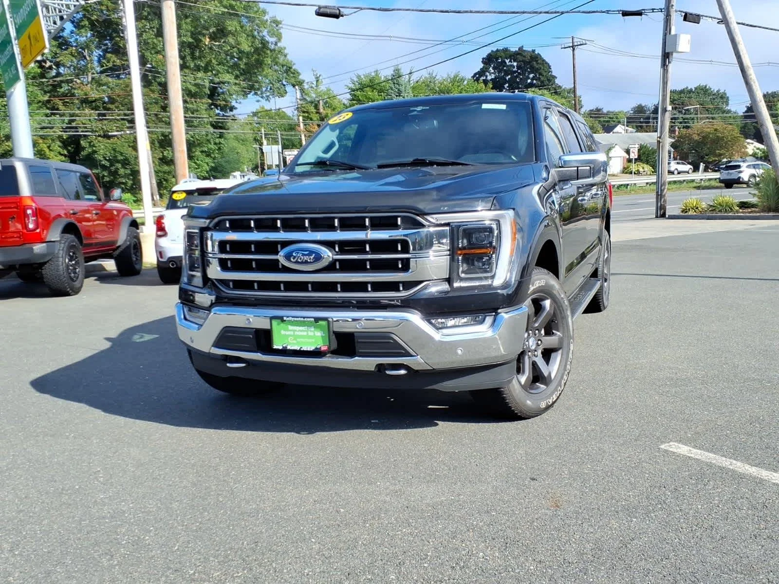 Used 2023 Agate Black Ford LARIAT image 2
