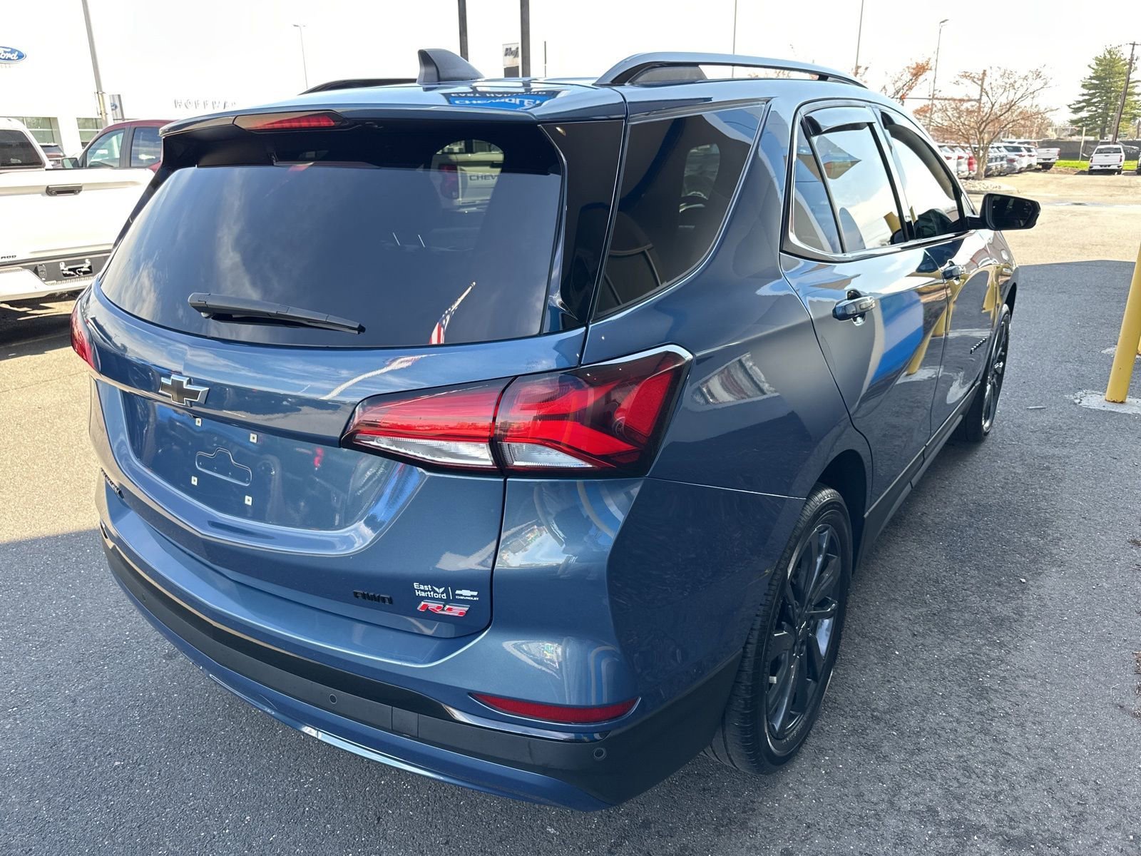 Used 2024 Lakeshore Blue Metallic Chevrolet RS with Safety and Technology Package - Panoramic Sunroof image 5