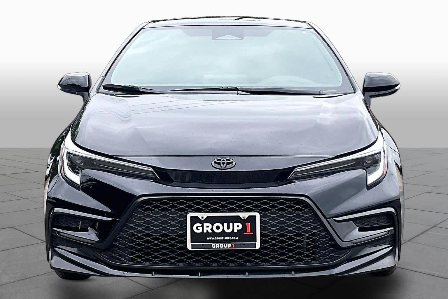 Used 2024 Midnight Black Metallic Toyota SE image 4