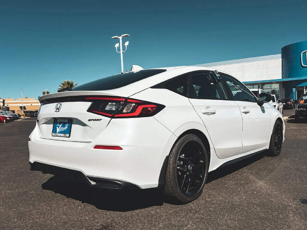 New 2026 Platinum White Pearl Honda Sport image 5