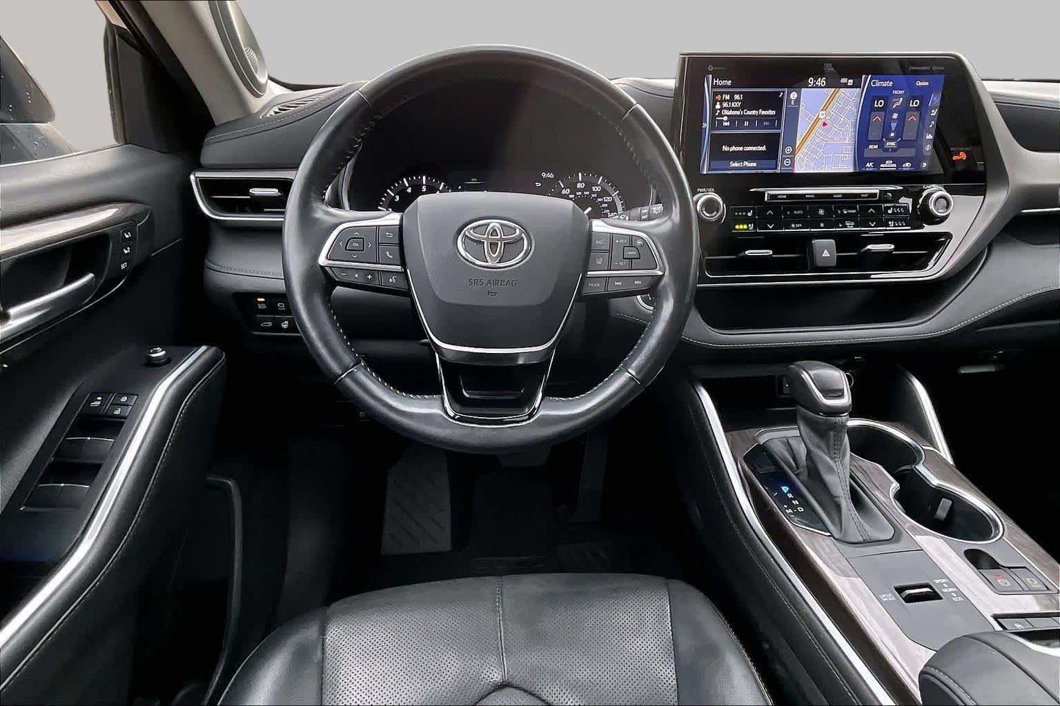 Used 2020 Midnight Black Metallic Toyota Limited image 6