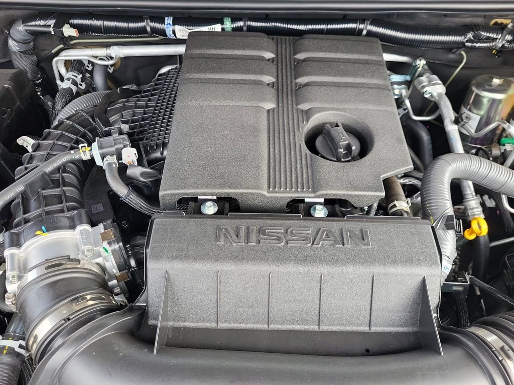 New 2025 Super Black Nissan Crew Cab SV image 16