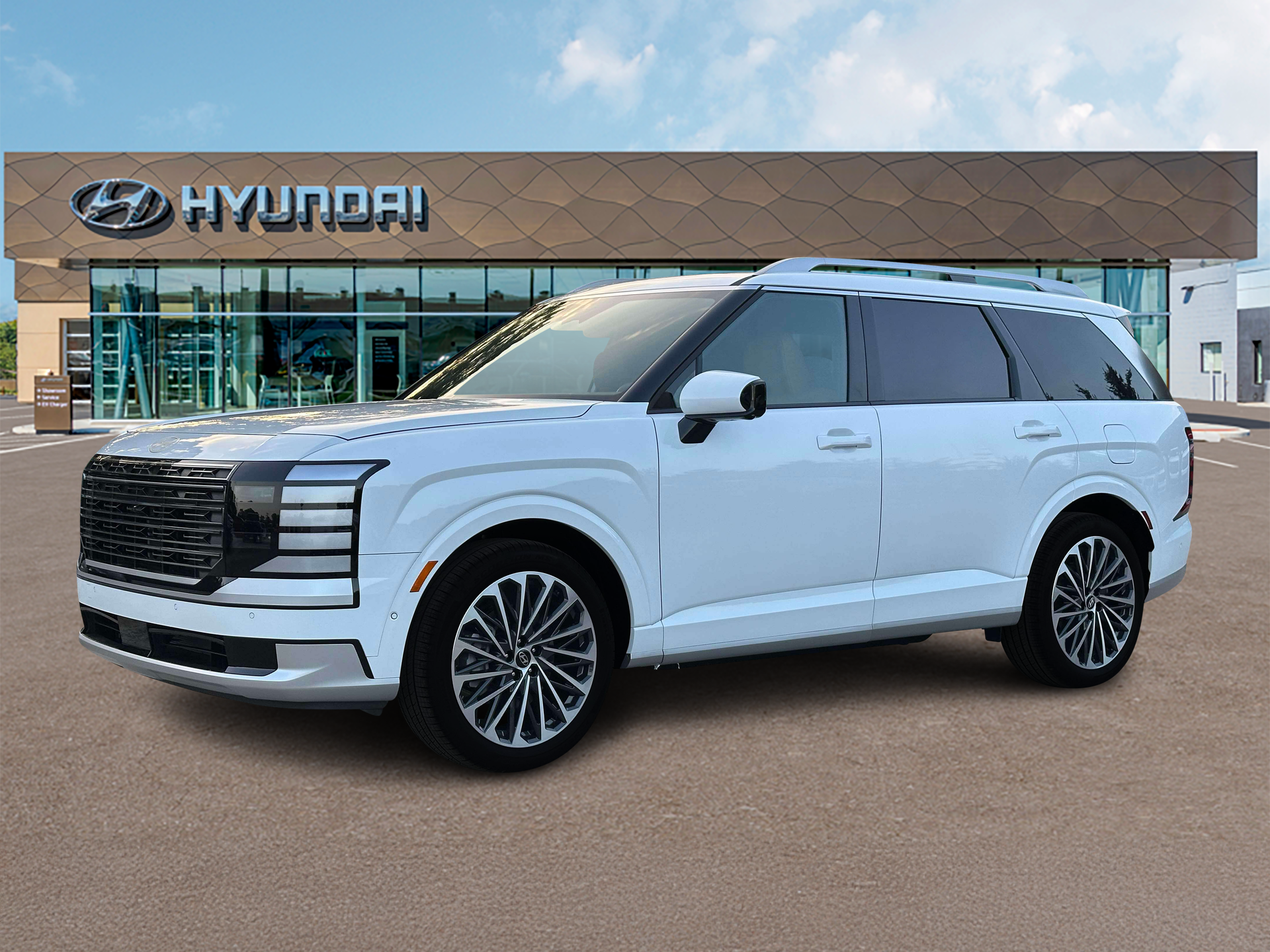 New 2027 White Hyundai Calligraphy AWD image 2