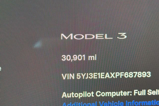 Used 2023 Gray Tesla Base image 33
