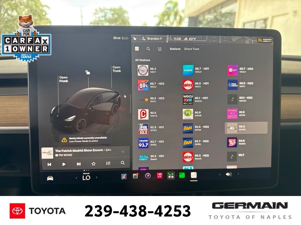 Used 2025 Black Tesla Performance image 15