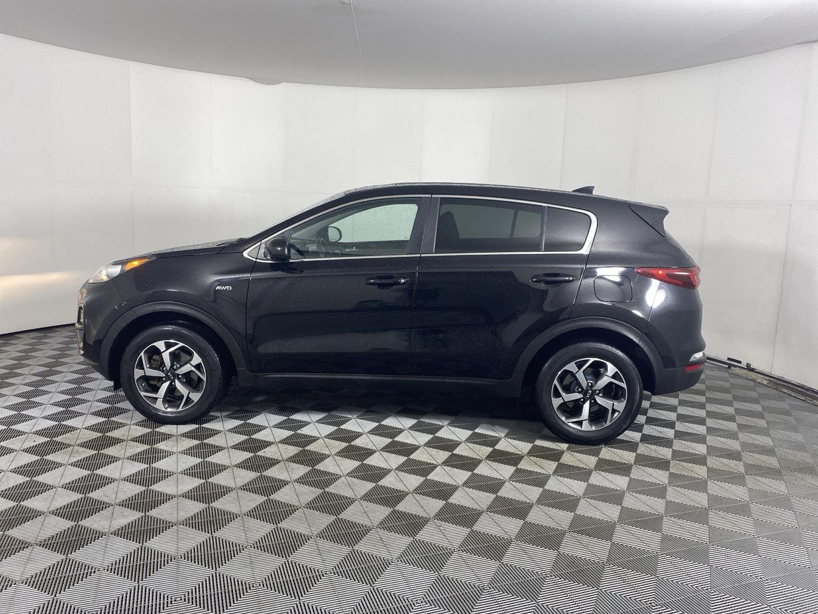 Used 2020 Black Cherry Kia LX image 6