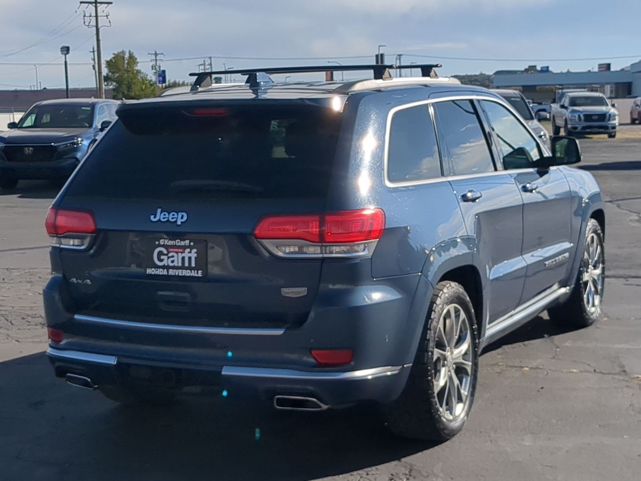 Used 2020 Slate Blue Pearlcoat Jeep Summit image 3