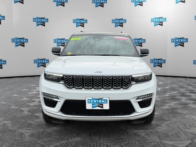 Used 2022 White Jeep Summit 4xe image 9