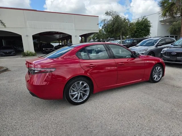 Used 2024 Red Alfa Romeo Ti RWD image 14