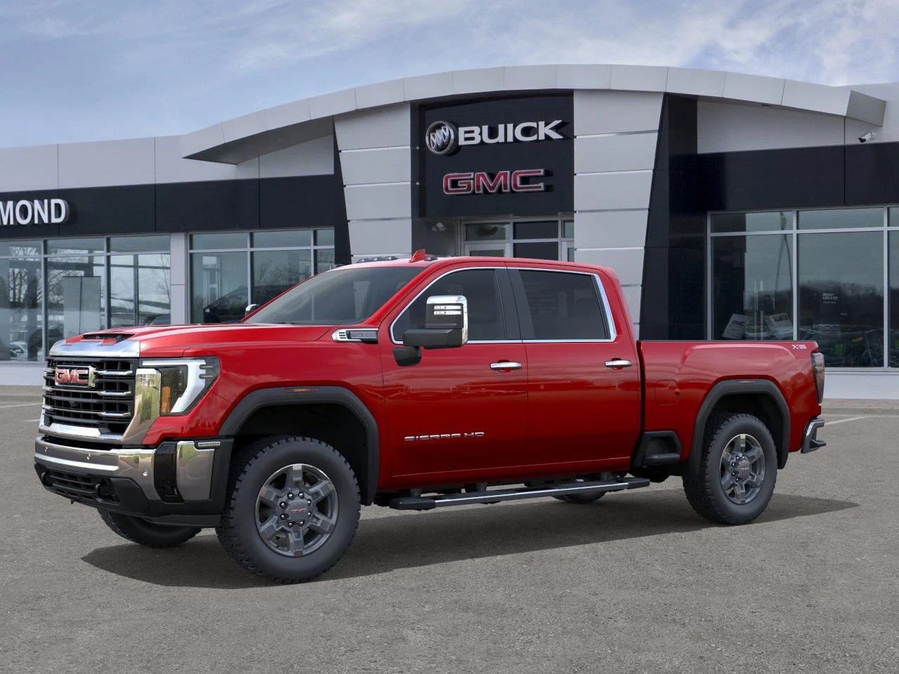 New 2026 Volcanic Red Tintcoat GMC SLT image 2