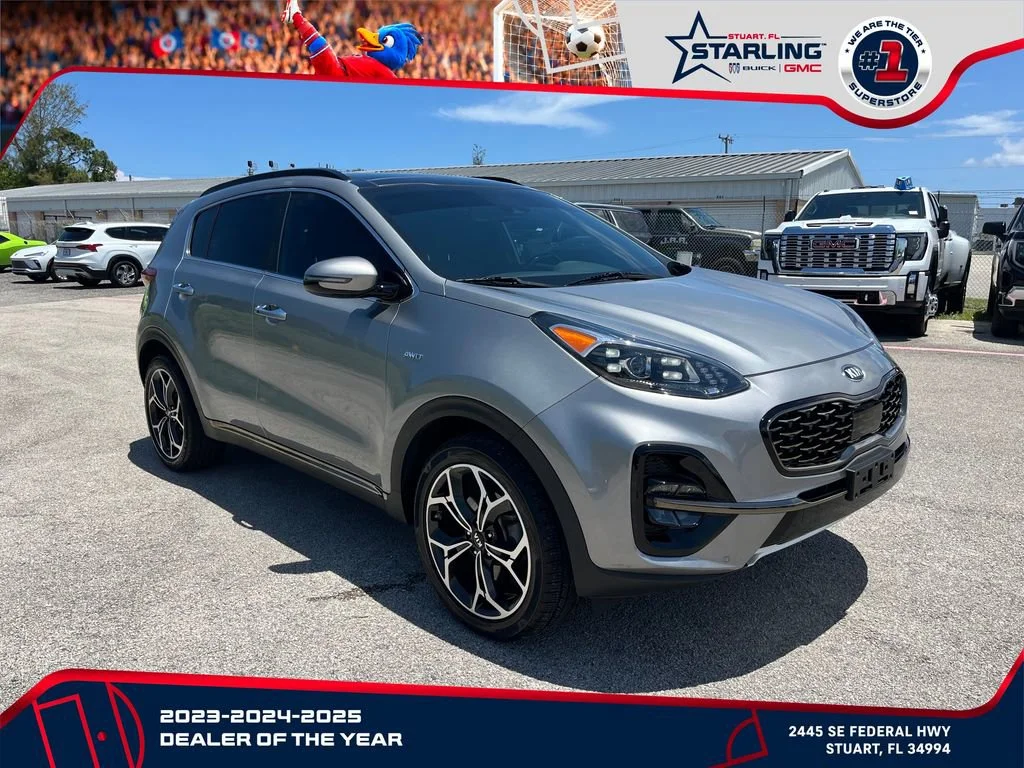 Used 2022 Gray Kia SX Turbo image 3