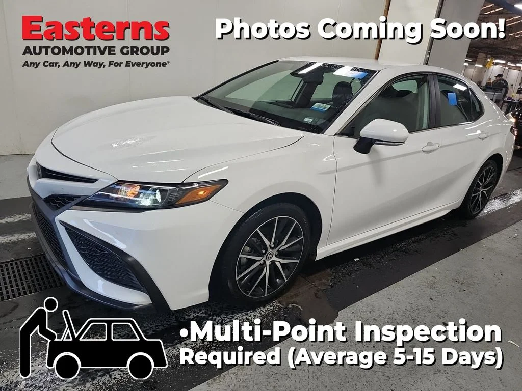 Used 2023 White Toyota SE image 1