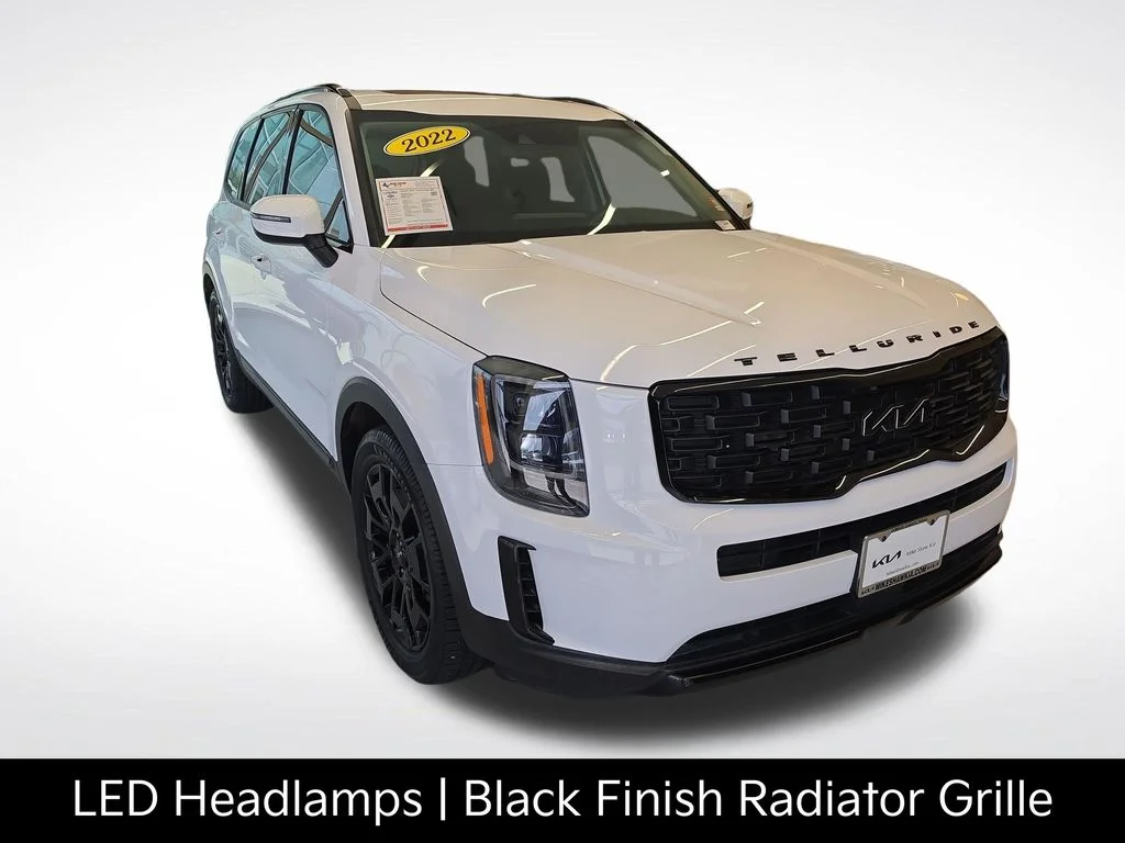 Certified Used 2022 White Kia EX image 11