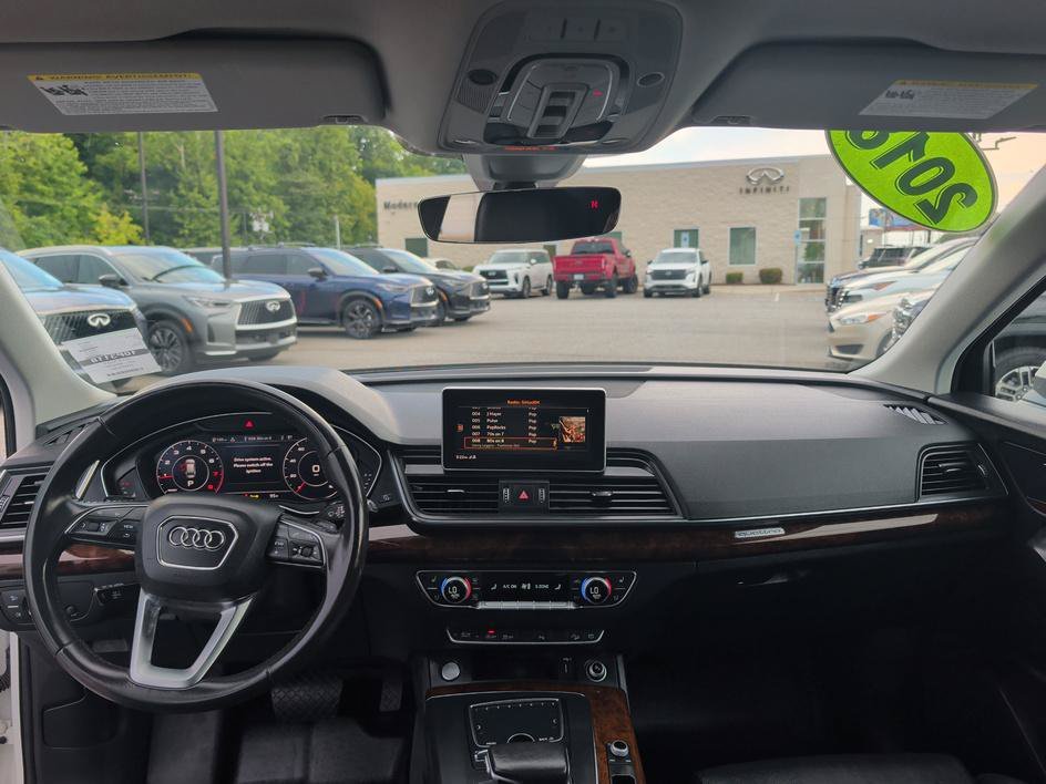 Used 2018 Ibis White Audi Premium Plus image 11