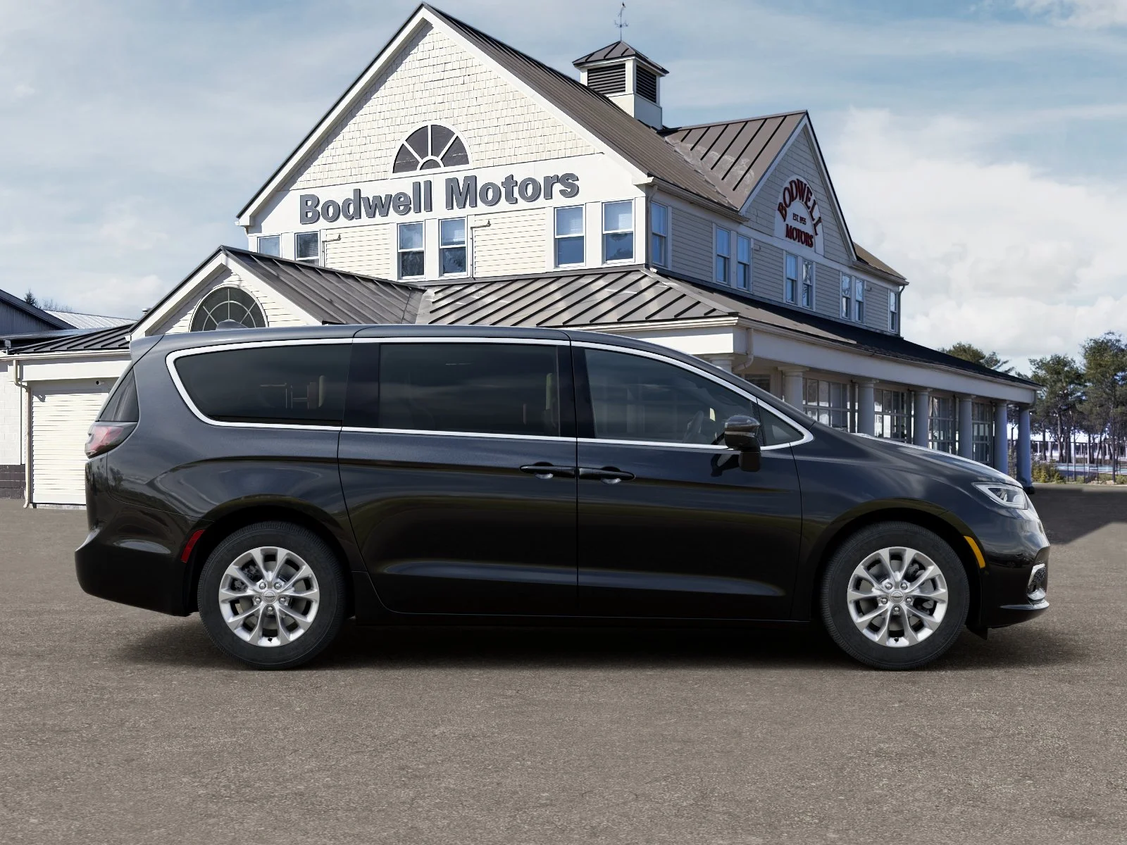 New 2026 Diamond Black Crystal Pearl-Coat Exterior Paint Chrysler Limited AWD image 47