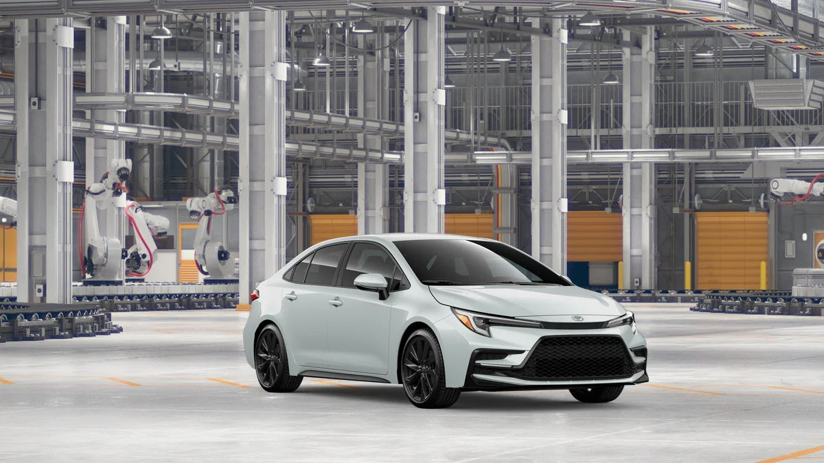 New 2026 Wind Chill Pearl Toyota Hybrid SE image 15