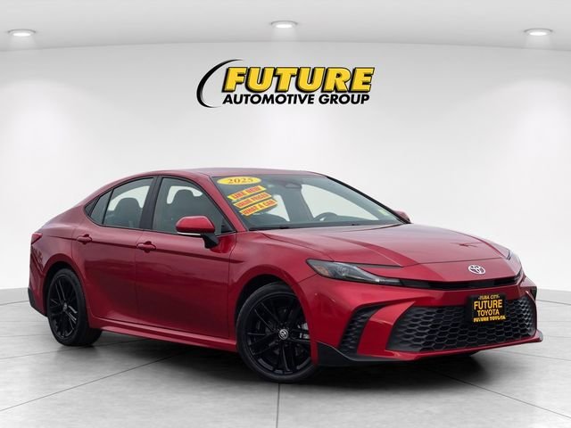 Used 2025 Red Toyota SE image 1