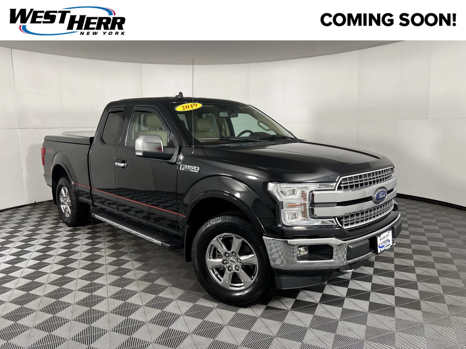 Used 2019 Agate Black Ford LARIAT image 1