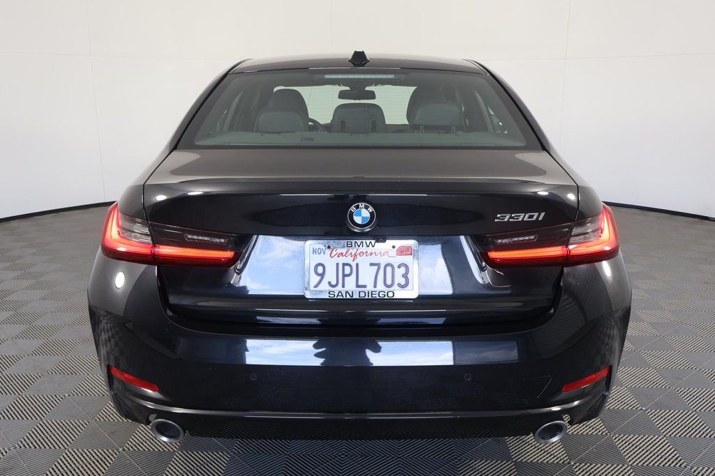 Used 2024 Black Sapphire Metallic BMW 330i image 5