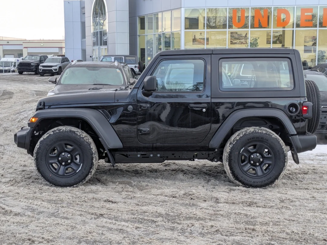 New 2026 Black Jeep Sport - - 4x4 - Black Freedom Top - Customer Preferred Pkg 22B - 8-Speed Auto & More! image 5