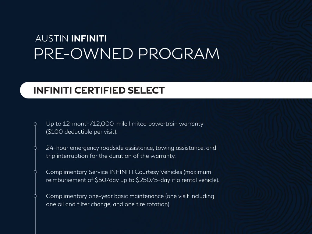 Certified Used 2022 Black INFINITI LUXE image 6