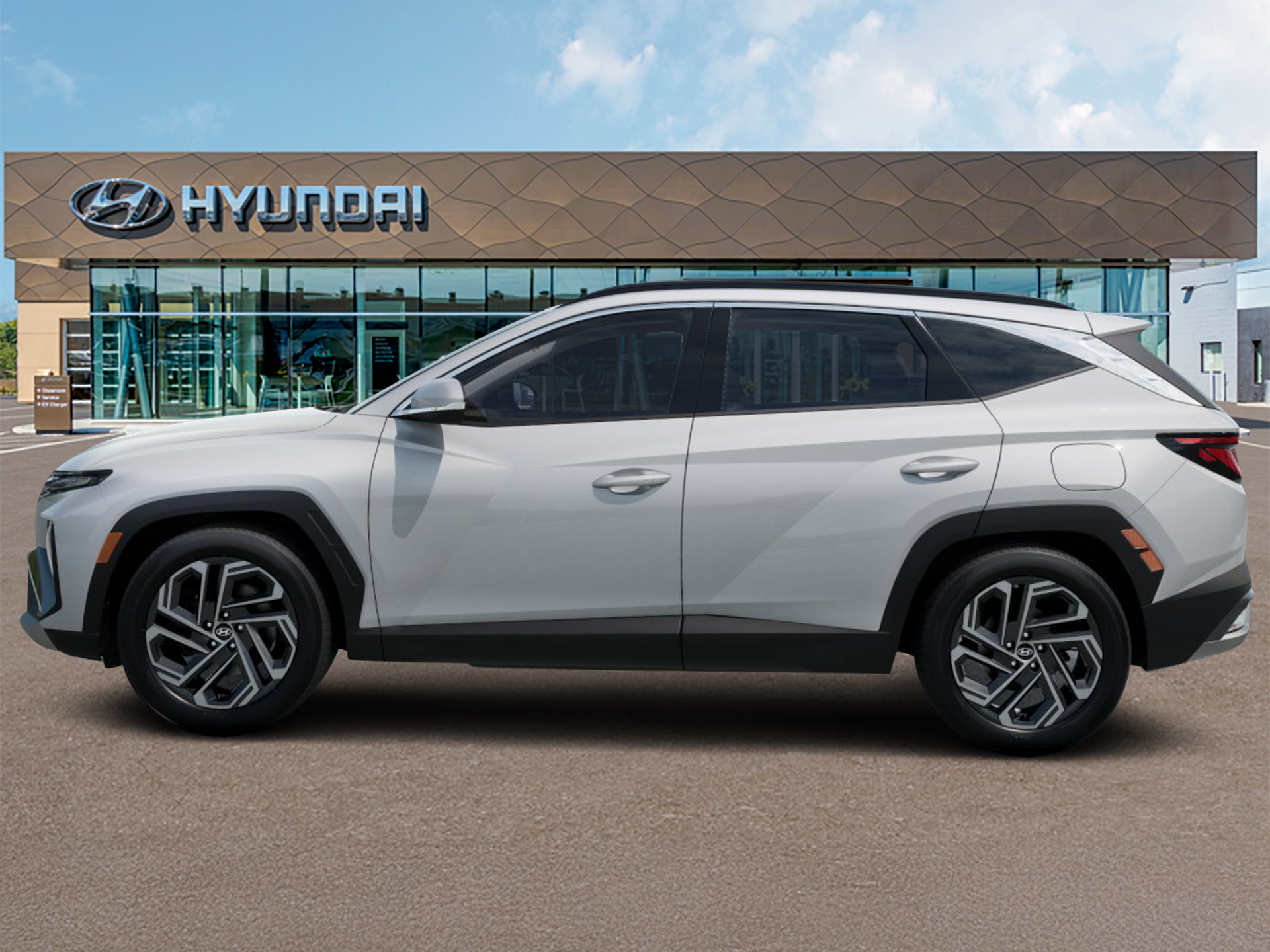 New 2026 White Pearl Hyundai SEL Plus AWD image 3