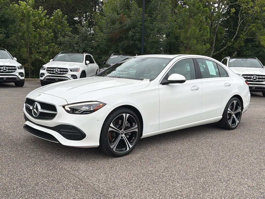 Certified Used 2024 Polar White Mercedes-Benz C 300 image 5