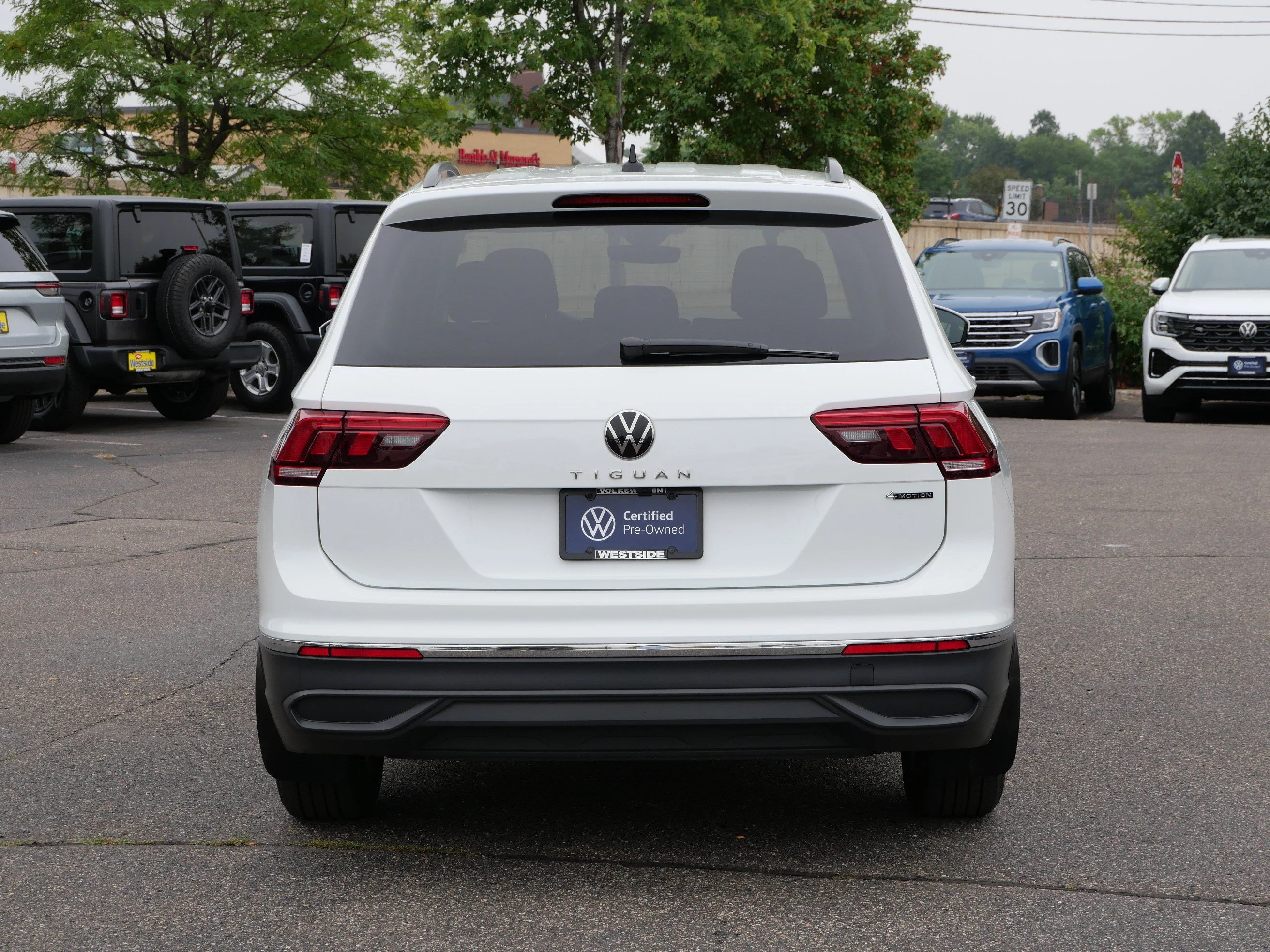Certified Used 2024 Pure White Volkswagen S image 6