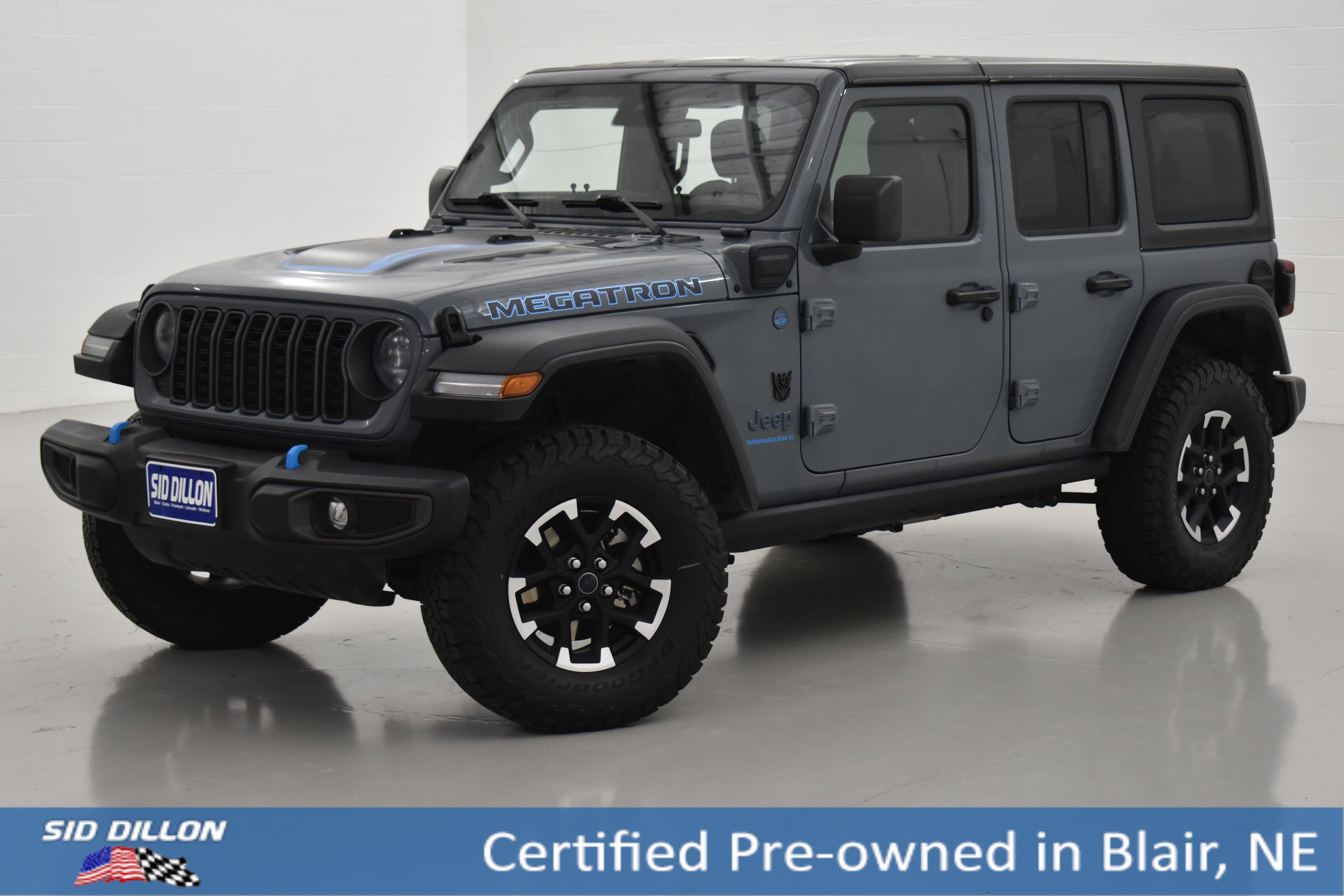 Certified Pre-Owned 2024 Jeep Wrangler 4xe Rubicon Convertible in