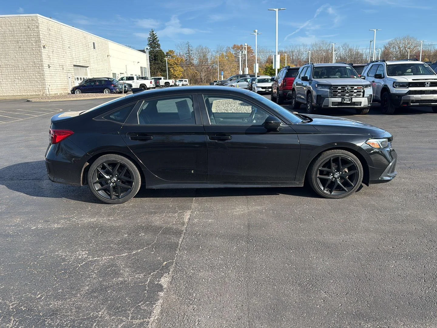 Used 2024 Crystal Black Pearl Honda Sport image 5