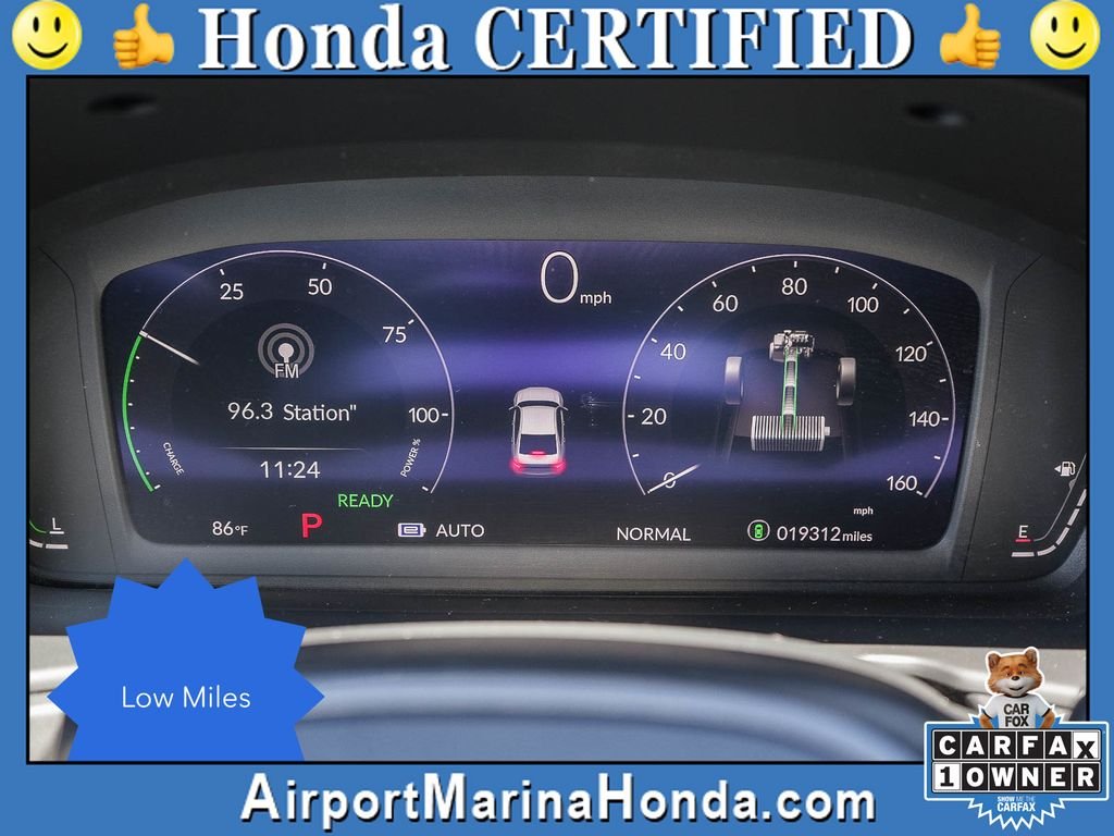 Certified Used 2024 Crystal Black Pearl Honda HYBRID SPORT image 29