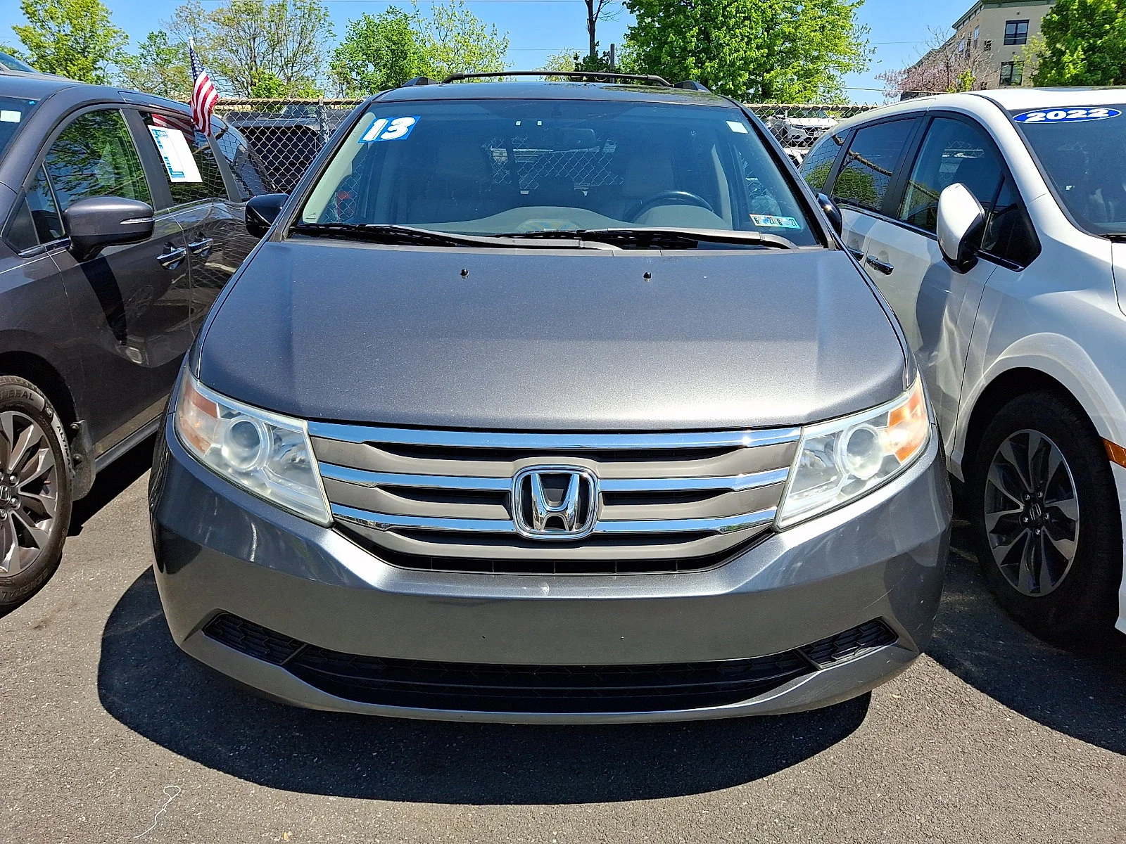 Used 2013 Honda Odyssey EX-L with VIN 5FNRL5H60DB046813 for sale in Ardmore, PA