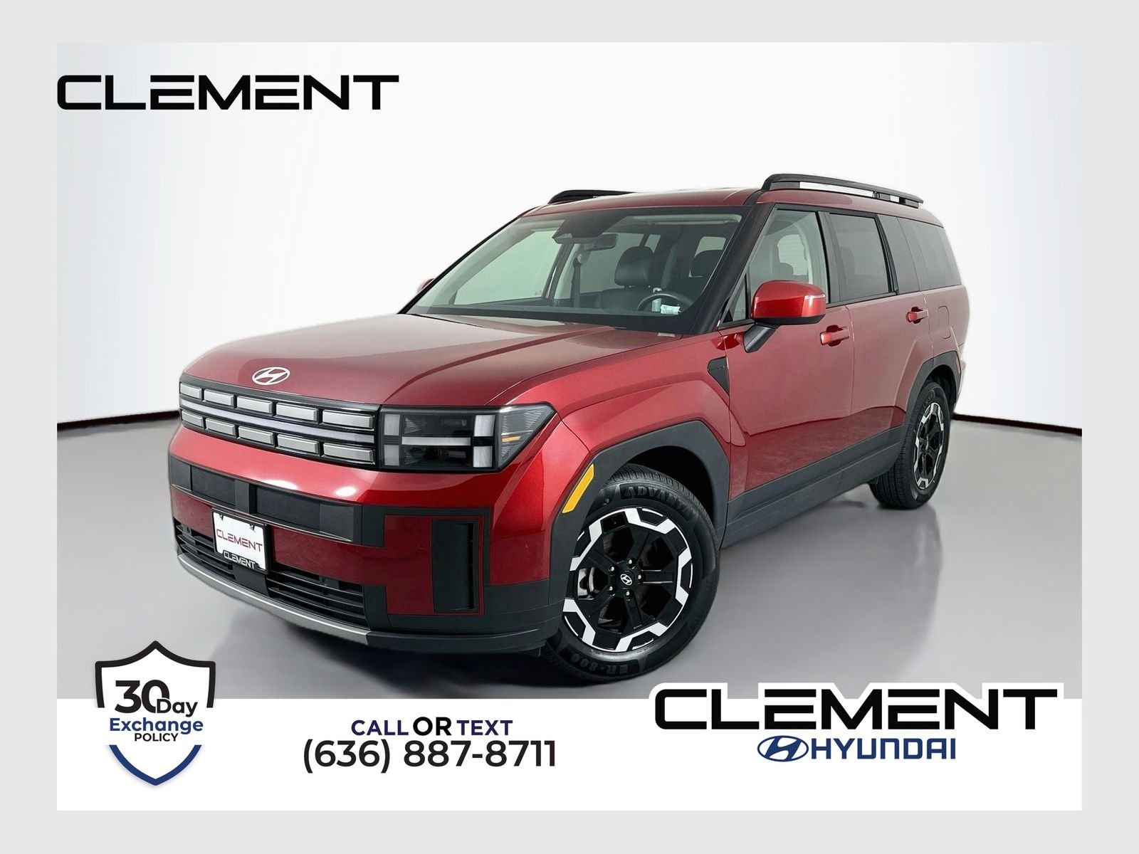 Certified Used 2025 Red Hyundai SEL image 1