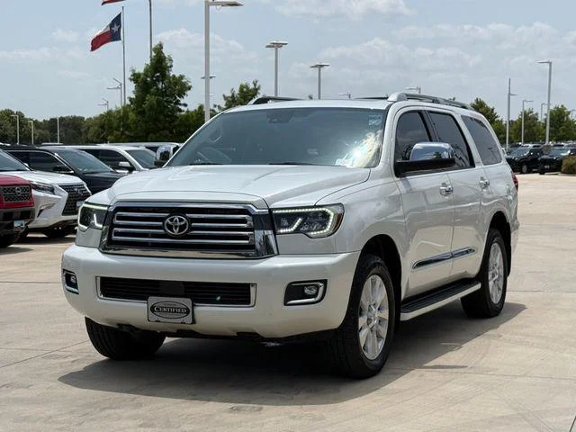 Certified Used 2021 BLIZZARD PEARL Toyota Platinum image 9