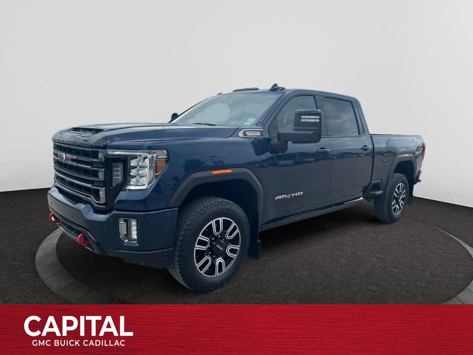 Used 2023 Blue GMC AT4 Crew Cab image 1
