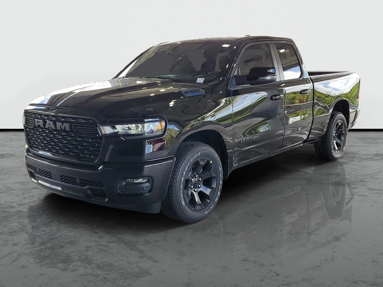 New 2026 Diamond Black Crystal Pearl-Coat Exterior Paint RAM Big Horn image 4