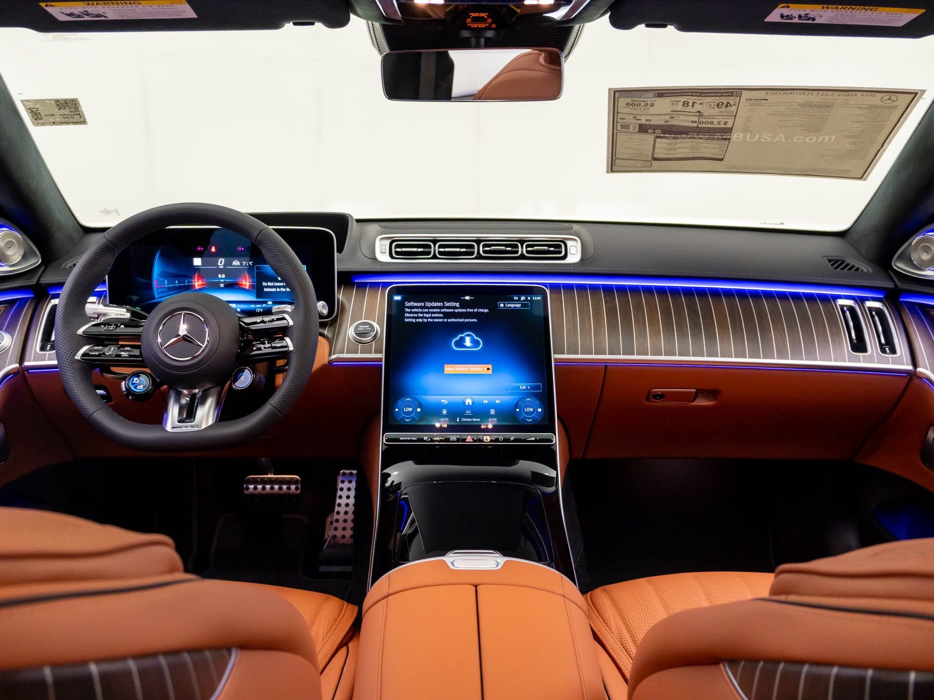 New 2026 Blue Mercedes-Benz S 63 E AMG® image 10