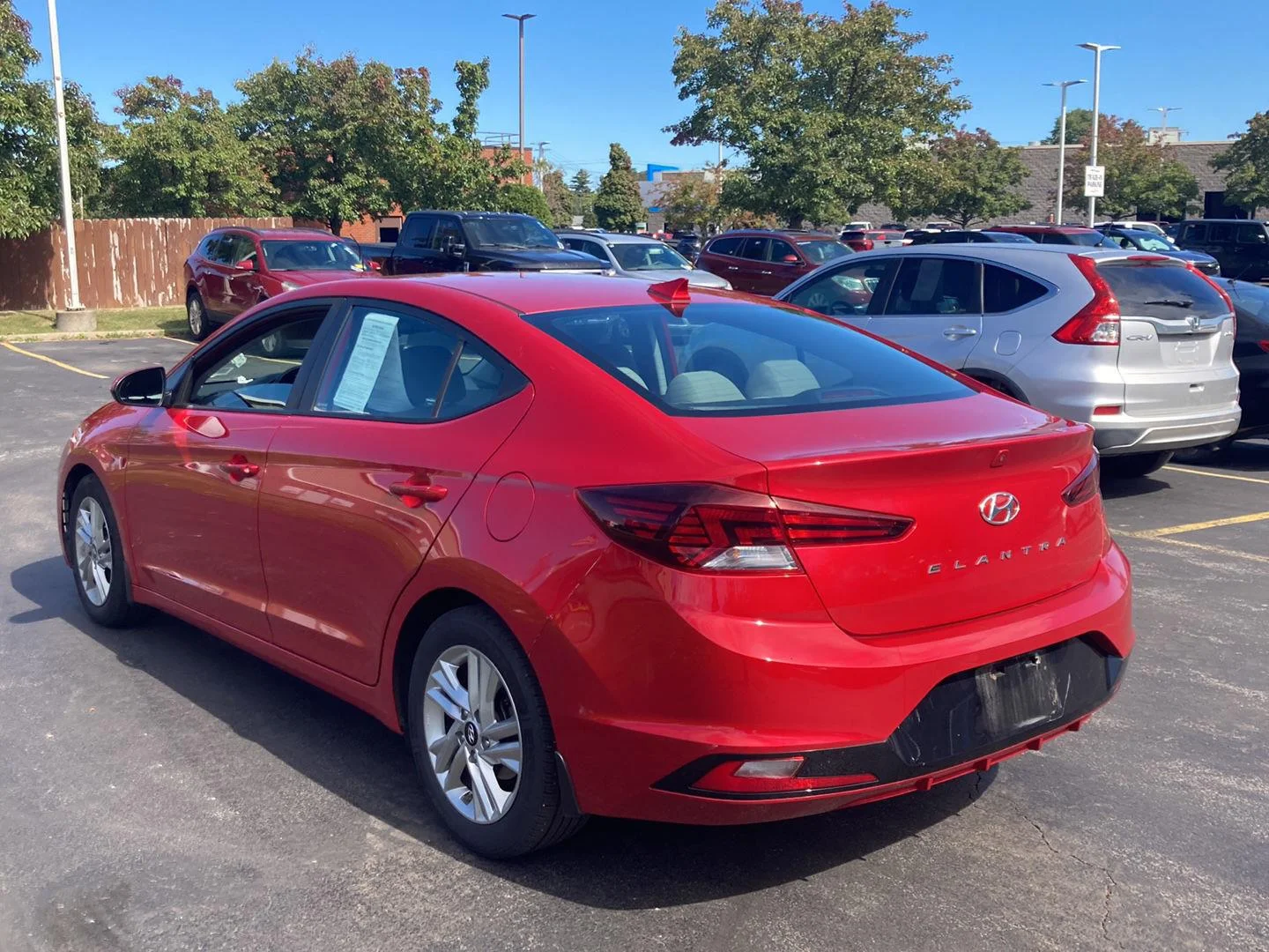 Used 2020 Calypso Red Hyundai Value Edition image 5